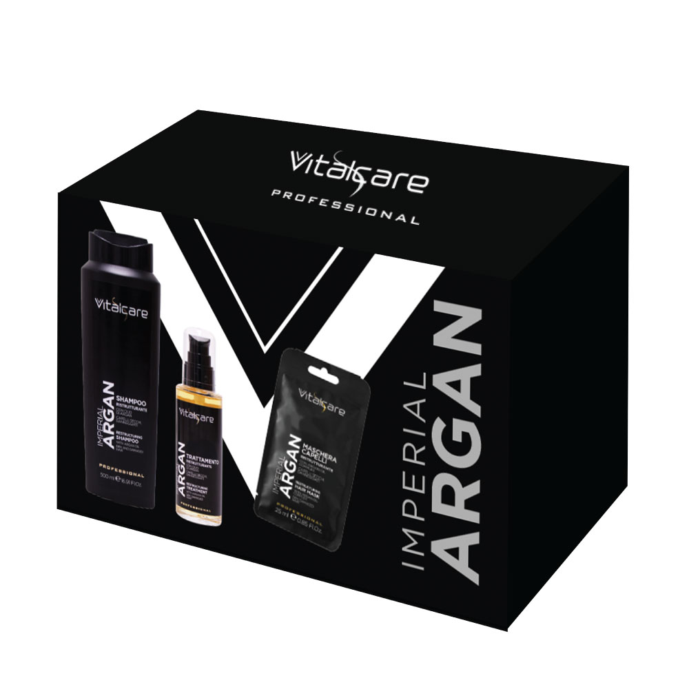 Vitalcare-Imperial-Argan-šampon-kristali-maska-set