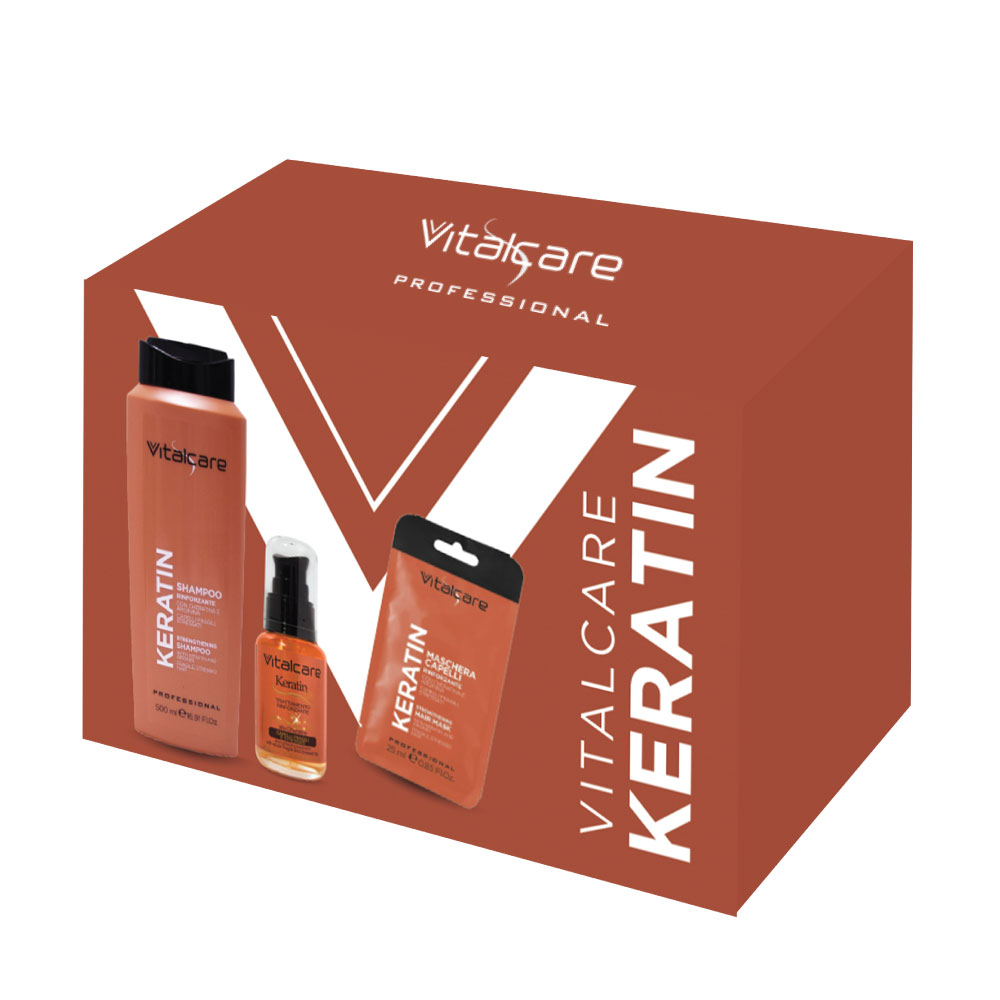 Vitalcare-Keratin-šampon-kristali-maska-set
