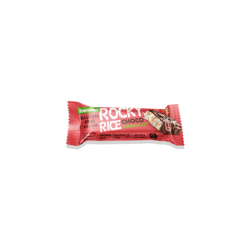 CHOCO ROCKY RICE JAGODA 18GR