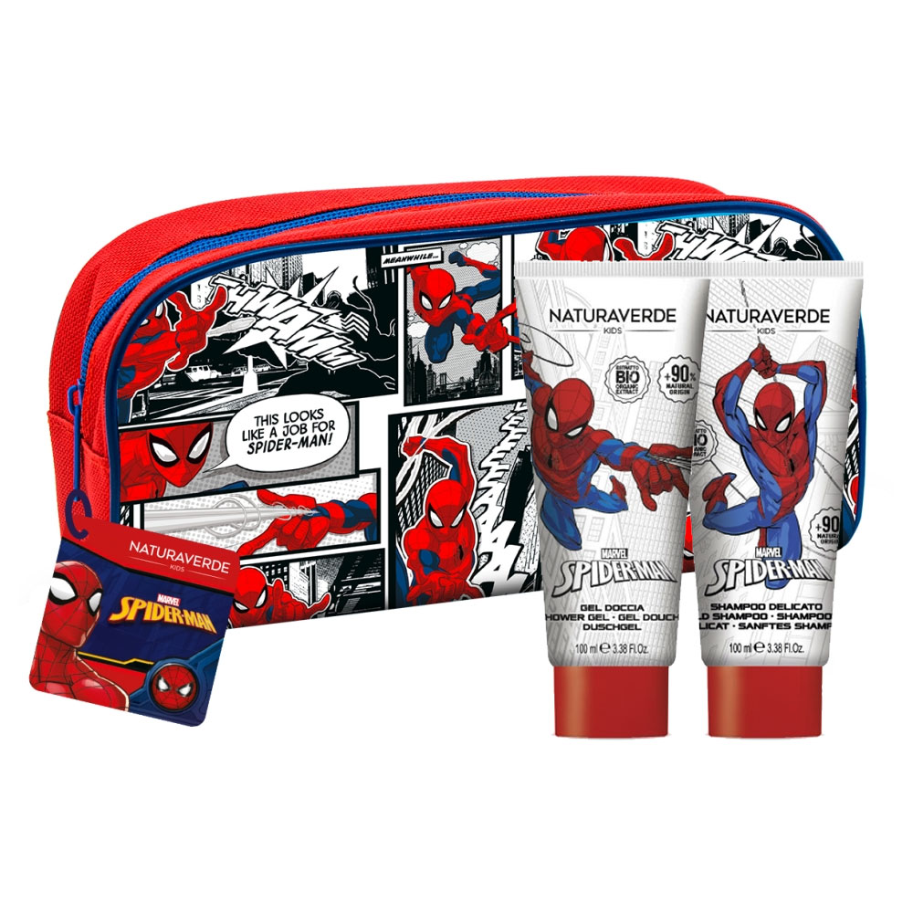 SPIDERMAN DJ.GIFT SET(TUŠ GEL+ŠAMPON+NESESER)