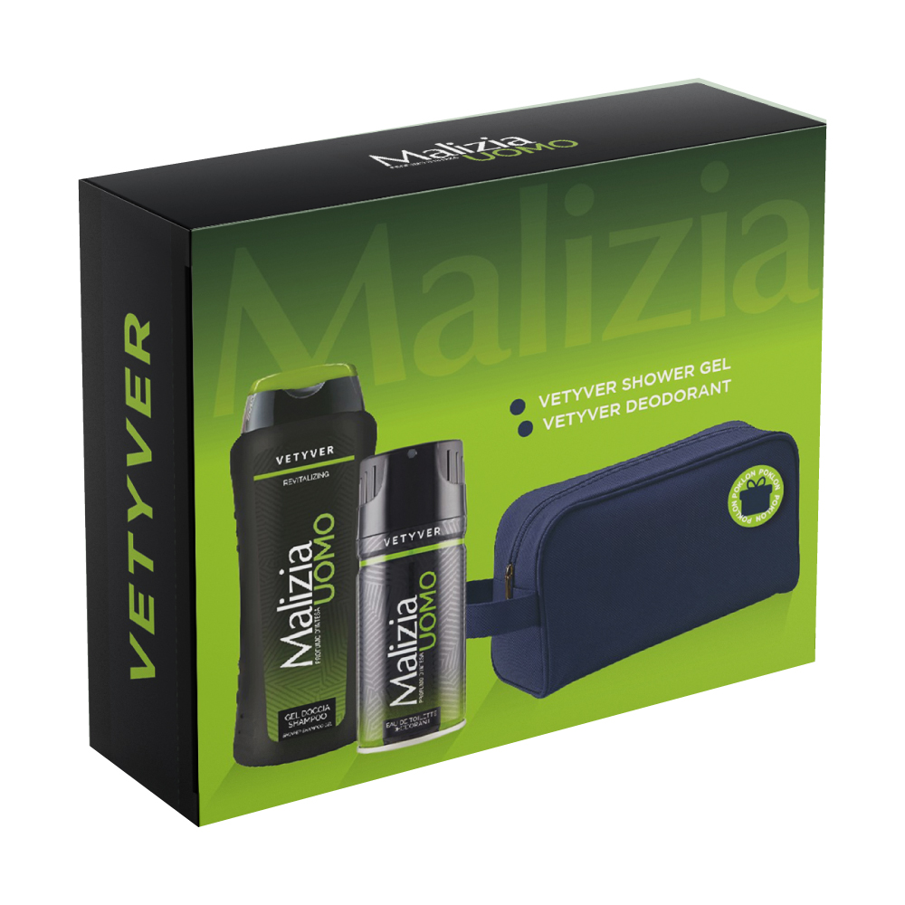 MALIZIA-NEW-UOMO-SET(DEO150mL+SH.GEL250ML+NESESER)